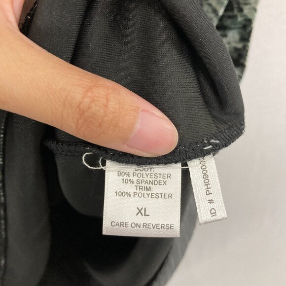 NWT New York & Company size XL Velvet Belted Feminine Elegant Dress Evening - Picture 8 of 11